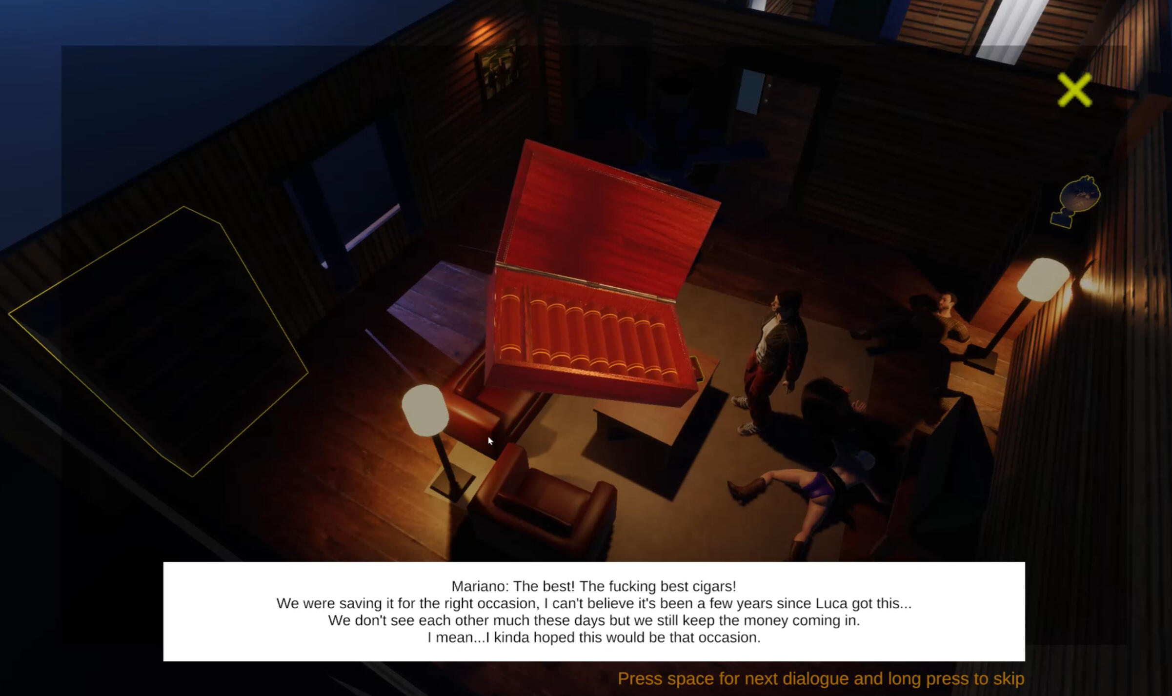 Celebratory Cigar box left unopened due to their fallout